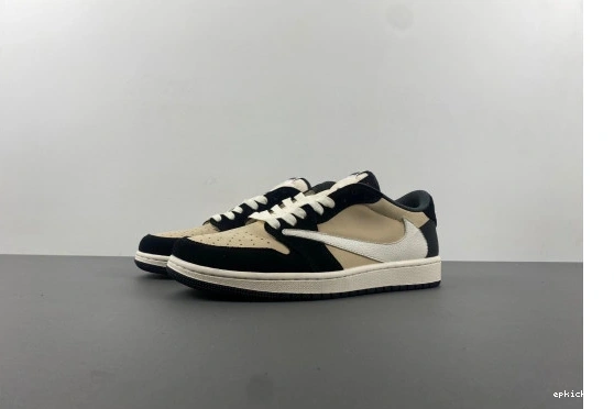 Rep EP Scott Travis Low Jordan SP 1 OG Retro DM7866-201 Brown 0514